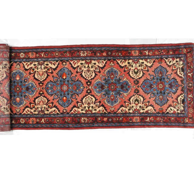 Persian 1970s Persian Runner - 13'3" X 2'9" For Sale - Image 3 of 4