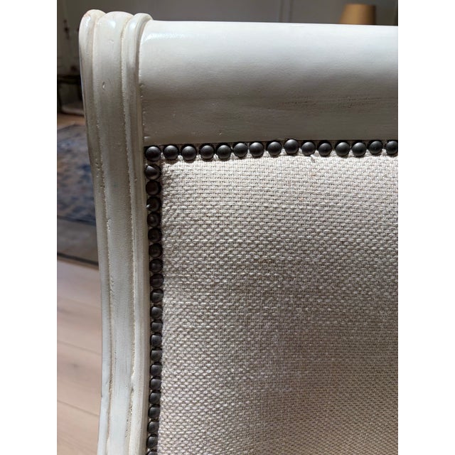 Front Gate Upholstred Swivel Bar Stools Set of 2 For Sale - Image 11 of 12