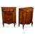 Late 18th Century Pair Antique 18thC French Louis XV Inlaid Marquetry Ormolu Tambour Cabinets 1780 For Sale - Image 5 of 18
