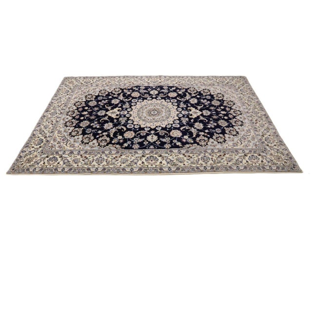 Hand-knotted oriental rug Super Nain 6 La | Size: 254 x 168 cm | Knot density: 850.000 - 1.000.000 knots/m² | Material:...