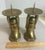 Vintage Brass Buddha Altar Candle Holders - A Pair For Sale In Orlando - Image 6 of 12