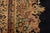 Sarouk Rug 9′ X 11’9” Blue Wool Semi-Antique Traditional Hand-Knotted Carpet For Sale - Image 11 of 15
