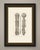 This antique anatomy print of the brain and spinal cord in situ is an original 1866 hand coloured lithograph from...