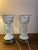 Vintage Mantle Lustres With Crystal Prisms - a Pair For Sale - Image 4 of 12
