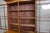 Wood Vintage Georgian Style Glazed Oak Bookcase, 1930s For Sale - Image 7 of 11