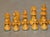 Small Antique Victorian Staunton Pattern Chess Pieces in Box, 1860s, Set of 33 For Sale - Image 3 of 16