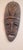 Pair of Hand Carved Wooden Tribal Face Mask Folk Art For Sale - Image 10 of 16