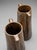 Vintage French Glazed Ceramic Model 244 Vases from Denbac, 1930s, Set of 2 For Sale - Image 6 of 9