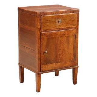 Directoire Walnut Bedside Table For Sale