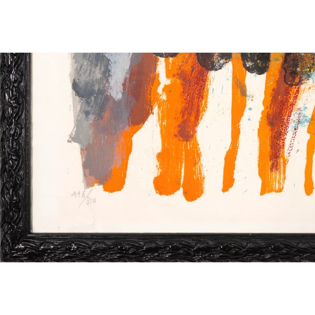 Contemporary Theo Tobiasse - Serenade Pour Une Muse, C. 1990 Signed Contemporary Lithograph 1 For Sale - Image 3 of 5