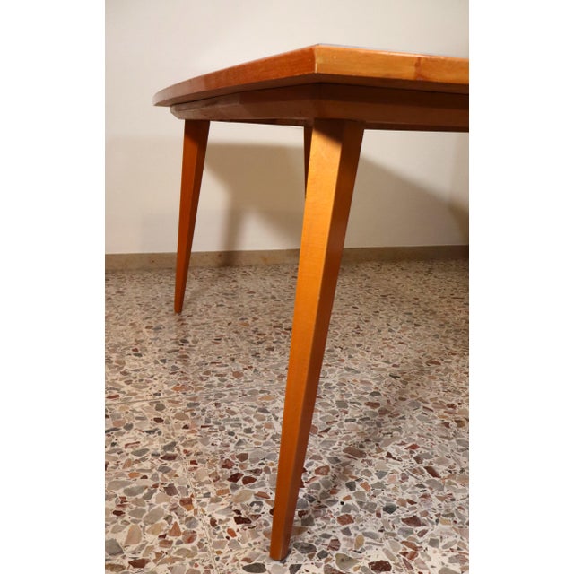 Mid-Century Modern Maple and Sycamore Table by Vittorio Dassi, 1950s For Sale - Image 10 of 12