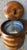 Circa 1970/1980 Sleek & Chic Walnut Wood Ice Bucket With Attached Insulated Glass Insert For Sale - Image 12 of 18