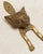 1960s Wolf or Fox Solid Brass Door Knocker For Sale In Dallas - Image 6 of 15