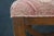 Antique English Regency Mahogany X Frame Paisley Tufted Ottoman Stool Bench For Sale - Image 16 of 18