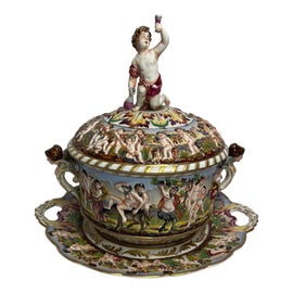 Example of Capodimonte Soup Tureens