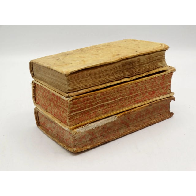 Collection of 18th-Century Vellum Books For Sale - Image 6 of 10