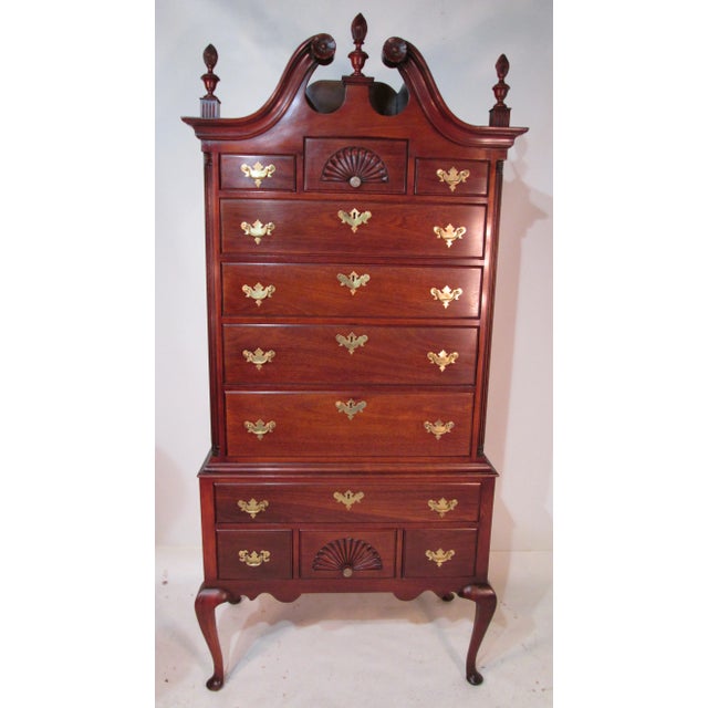 Beacon Hill 2-Piece Highboy For Sale - Image 9 of 9