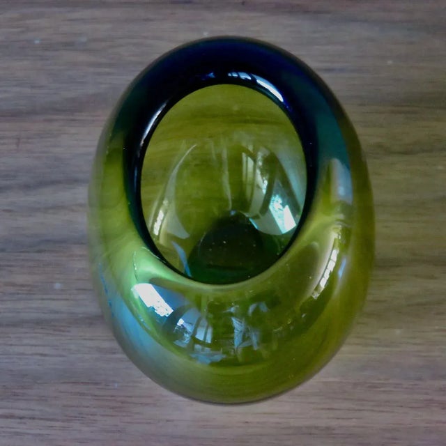 Small Heart Vase by Per Lütken for Holmegaard, 1956 For Sale - Image 3 of 5