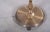 Metal Vintage Danish Brass Floor Lamp with Original Shade, 1960s For Sale - Image 7 of 9