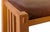 Mission Mission Spindle Stool - Quarter Sawn Oak & Leather Michael's Cherry For Sale - Image 3 of 13