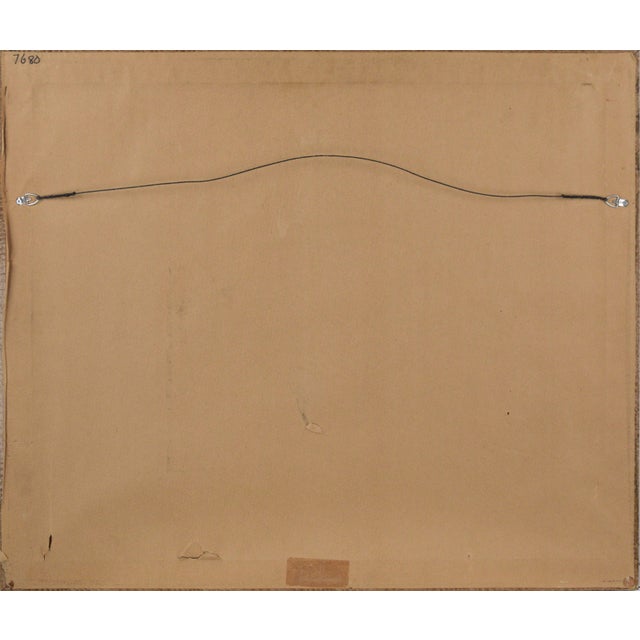 Charles Stewart Pictographs and Symbols Rain Dance Taos Society of Artists Taos New Mexico Late 20th Century For Sale - Image 4 of 8