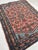 Antique Hamadan Rug Coral-Pink & Sky Blue Water Garden Rug 2.7 x 3.4 For Sale In Milwaukee - Image 6 of 10