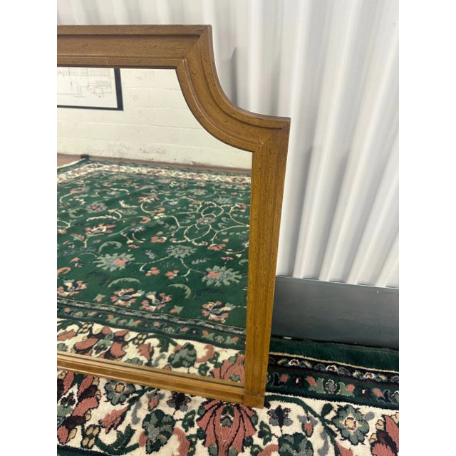 Mid-Century Modern 1960s Heywood Wakefield Style Mid-Century Modern Wall Mirror For Sale - Image 3 of 6