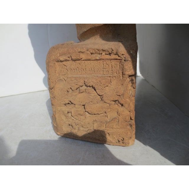 Unique Terra Cotta by Marcel Andre Bouraine Dated 1930 For Sale - Image 14 of 14