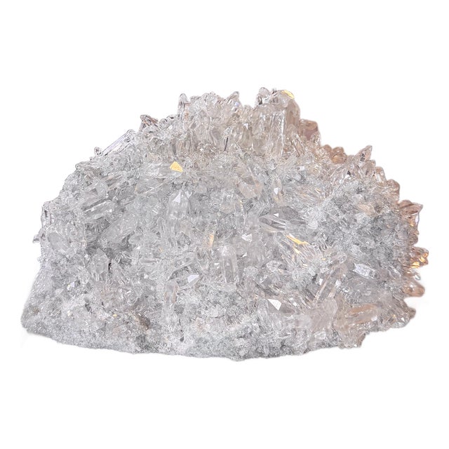 Himalayan Quartz Crystal Cluster – High Clarity Multi-Point Formation, Sculptural Natural Specimen "Odette" For Sale