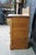 Antique American Victorian Oak Washstand Commode Chest Cabinet Backsplash For Sale - Image 11 of 18