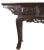 Brown 96” Inch Long Antique Brown Chinese Altar Console Table – 3 Drawers For Sale - Image 8 of 13