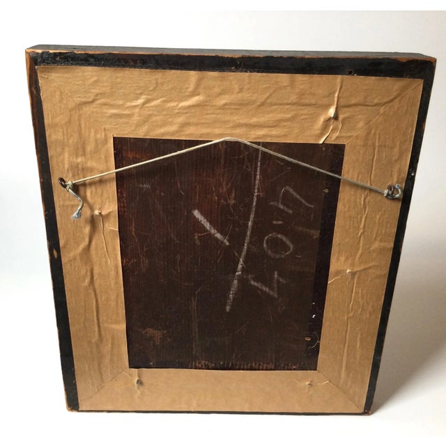 Glass 18th Century Pastel Portrait of a Gentleman For Sale - Image 7 of 9