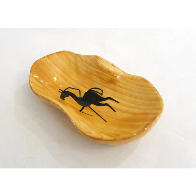 Black Bark Style Storage Cup by Grandjean-Jourdan Vallauris, 1970s For Sale - Image 8 of 10