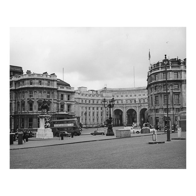 1968 London From Trafalgar Square Street Scene For Sale