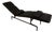 ES 106 Soft Pad Chaise Lounge in Black Leather by Charles and Ray Eames for Vitra, 1990s For Sale