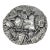 Aztec Coyolxauhqui Relief by d'Argenta (.925 Silver) For Sale