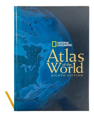 National Geographic Atlas of the World, Eighth Edition Hardcover Book