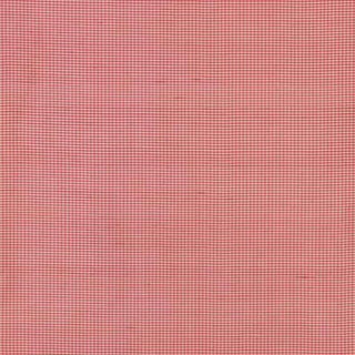 Sample - Schumacher Dalton Silk Gingham Fabric in Cerise For Sale