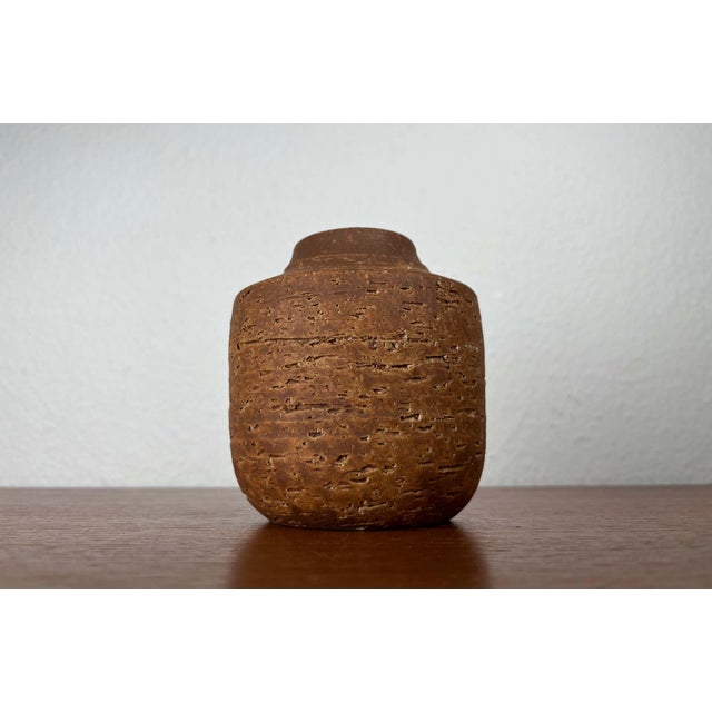 Mid-Century Modern West German Pottery WGP Vase from Ü-Keramik Übelacker, 1960s, in Very Good conditions. Designed 1960 to...