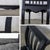 Late 20th Century French Country Black Painted Bench W/Woven Rush Seat & Cabriole Legs For Sale - Image 16 of 18