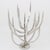 Xavier Feal Brutalist Kinetic Metal Sculpture, Candle Tree, Circa 1970 For Sale - Image 4 of 8