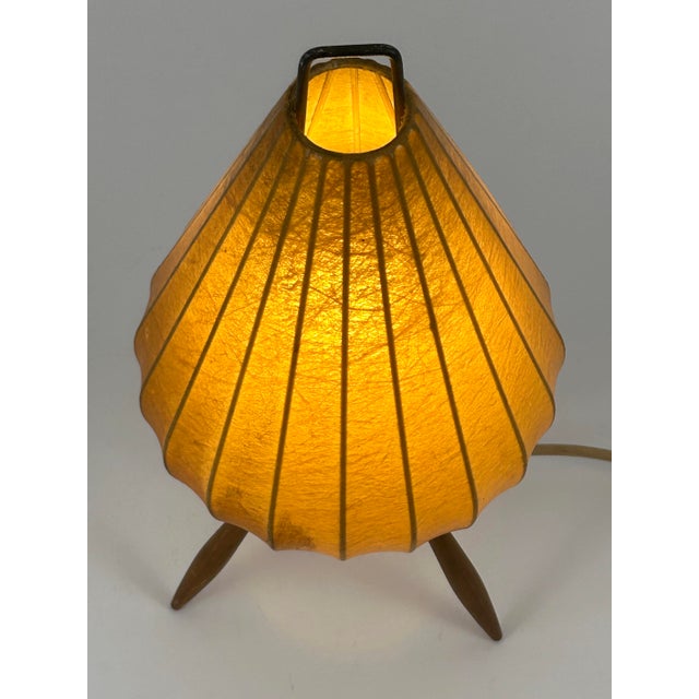 Mid-Century Modern Cocoon Table Lamp, Germany, 1960s For Sale - Image 17 of 18