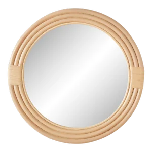 Pelicano Rattan Small Round Mirror