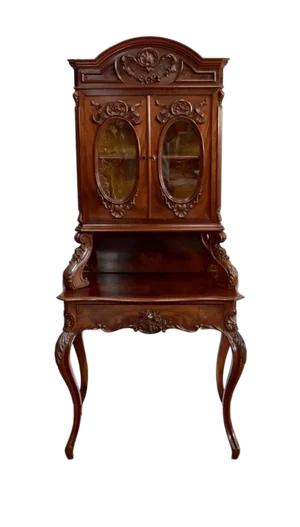 Writer Showcase in Mahogany, 1850s