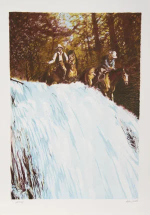 John Duillo, Indian Country, Lithograph