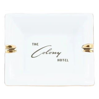 The Colony Hotel Palm Beach Classic Ashtray (New) For Sale