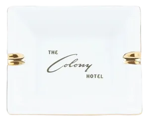 The Colony Hotel Palm Beach Classic Ashtray (New)