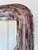An elegant antique French Louis Philippe silvered mirror, dating to the late 19th century. It features a silvered wooden...