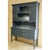 French Country Pennsylvania House Teal Blue China Cabinet - Blue For Sale - Image 3 of 7