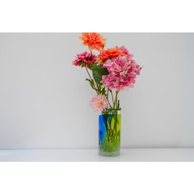 Scandinavian Art Glass Unik Vase by Göran Wärff Kosta for Kosta Boda, Sweden, 1980s For Sale - Image 6 of 14